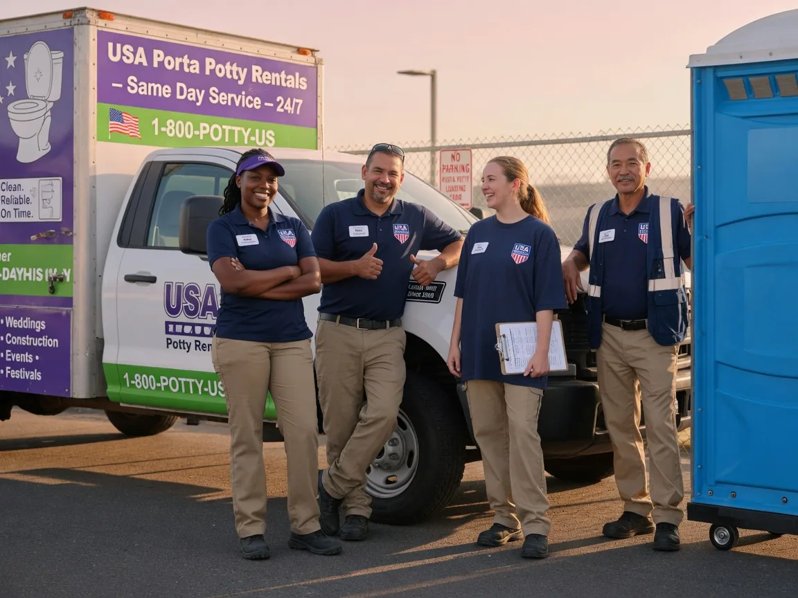 Porta Potty Rental company in Zionsville, PA